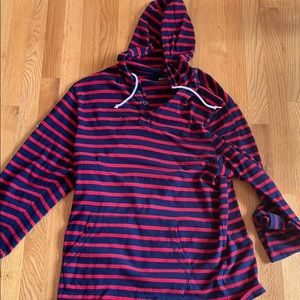 Old Navy Red and Blue Hoodie